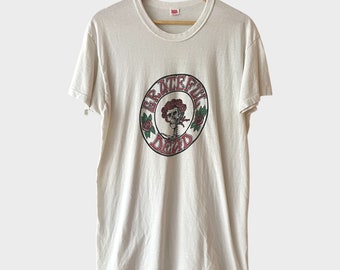 Grateful Dead Seva Tシャツ US Lサイズ相当 Vintage 80's Grateful Dead Seva Foundation A Solution in