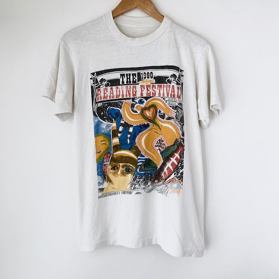1990 Reading Festival Vintage Tour Shirt 90s Cramp