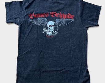 1980s Powell Peralta  Bones Brigade  Vintage Skateboard Skate Tee Shirt YOUTH Kids