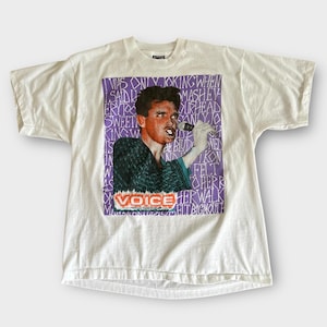 1980&#39;s The Smiths &quot;Voice&quot; Vintage Band New Wave Tour Tee Shirt 80s Morrissey
