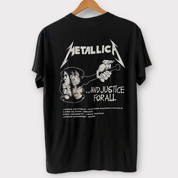 1988 メタリカ「And Justice For All」ヴィンテージ ツアー バンド