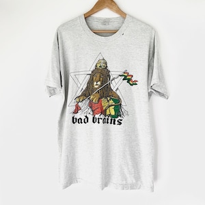 1993 Bad Brains Vintage Punk Rock Tour Tee Shirt 90s 1990s
