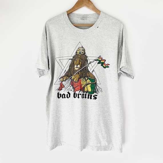 1993 Bad Brains Vintage Punk Rock Tour Tee Shirt 90s 1990s 