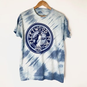 1976 Fleetwood Mac Vintage Tour Band Rock Shirt 70s 1970s Stevie Nicks Tie Dye