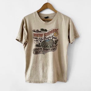 1970s New Riders Of The Purple Sage Vintage Tour Band Tee Shirt 70s 1970s