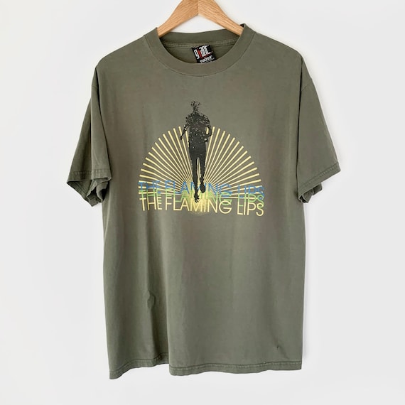 1990s The Flaming Lips Vintage Tour Band Tee Shirt