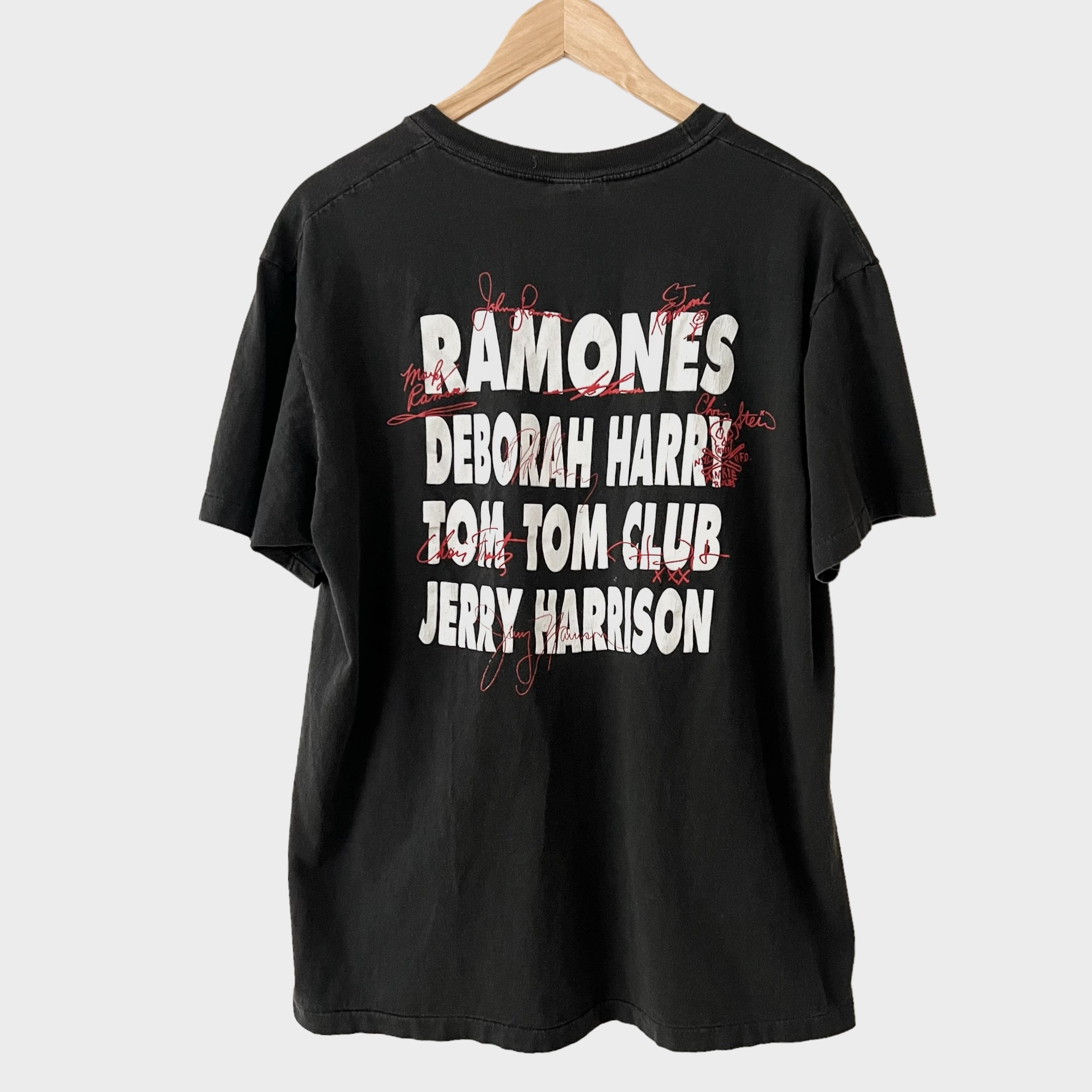 1990 Ramones, Deborah Harry, Tom Tom Club Vintage Tour Band 1990 Ramones, Deborah Harry, Tom Tom Club Vintage Tour Band