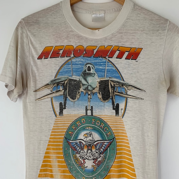 エアロスミスWBCN 1986記念Tシャツ