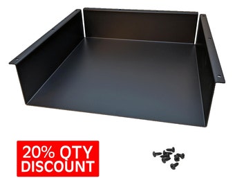 Under Desk Mount Storage Shelf for Coffee Tables, Desks, TV Stands, Kitchens