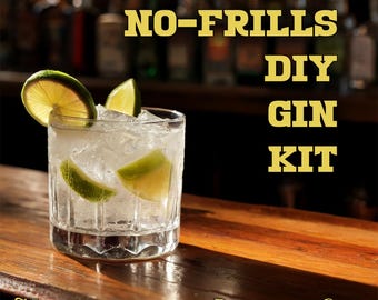 DIY No-Frills Bathtub Gin Kit - Each packet set makes 16 oz