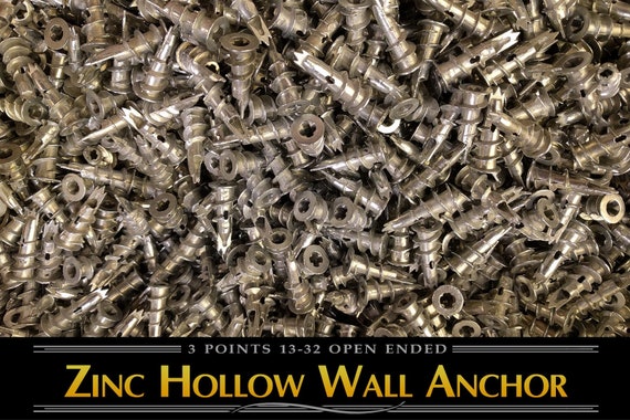 Easy Drive 400 Self-Drilling Zinc Hollow Wall Drywall EZ Anchor metal