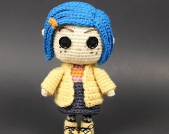Coraline amigurumi pattern PDF