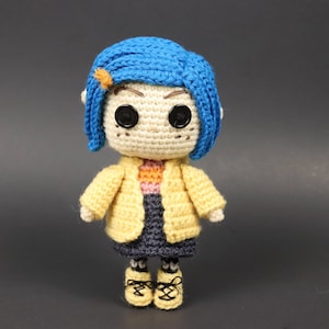 Coraline amigurumi pattern PDF
