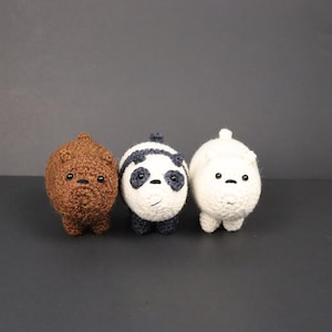 We Bare Bears Bear Stack Crochet Pattern PDF image 2