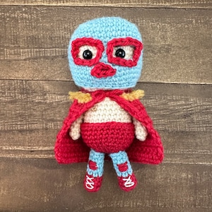 Nacho Libre Crochet Pattern PDF File
