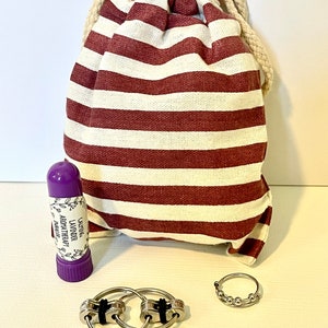 Beruhigungs Set - KOSTENLOSER VERSAND - Angst Ring - Schlüsselring Fidget Spielzeug - Lavendel Aromatherapie Inhalator - Meditations Tipp Karten - Geschenk für Sie Für Ihn