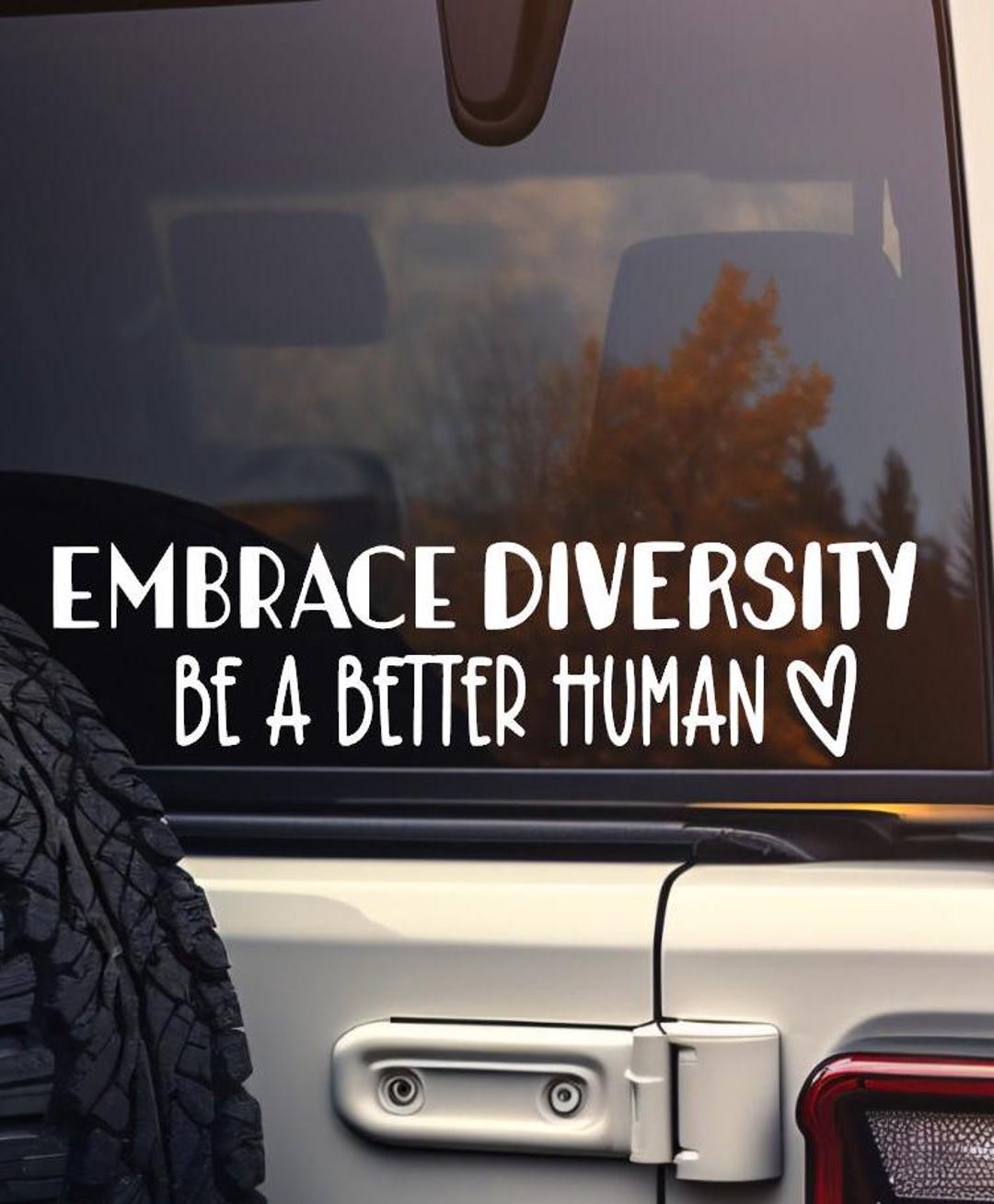 Diversity Be a Better Human Decal Sticker for Car Laptop Etc ...