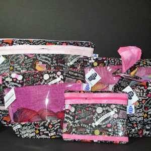 Knitting Quips Project Bags