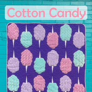 PAPER Cotton Candy Quilt Pattern by Slice of Pi Quilts image 1