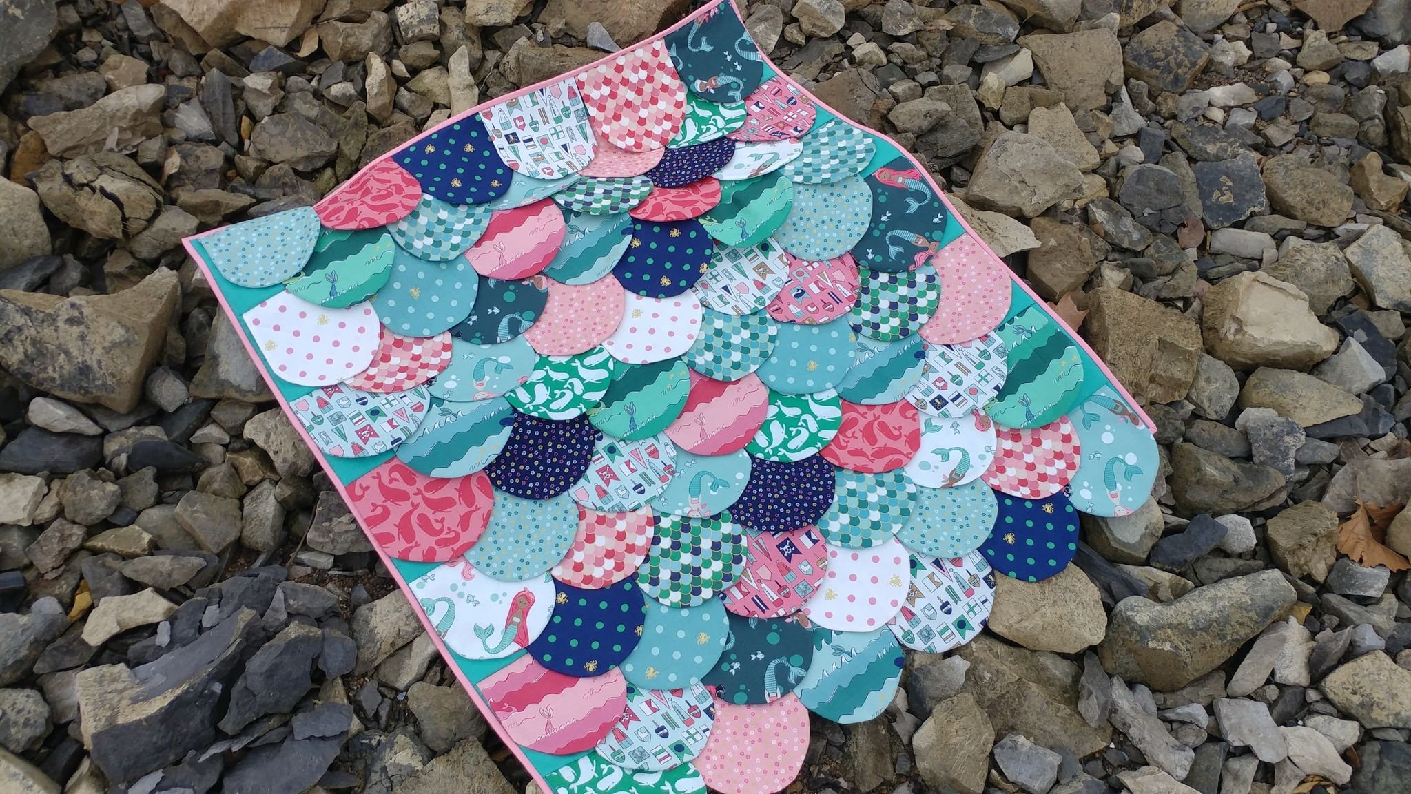 PAPER Hydra Quilt Pattern by Slice of Pi Quilts mermaid Etsy