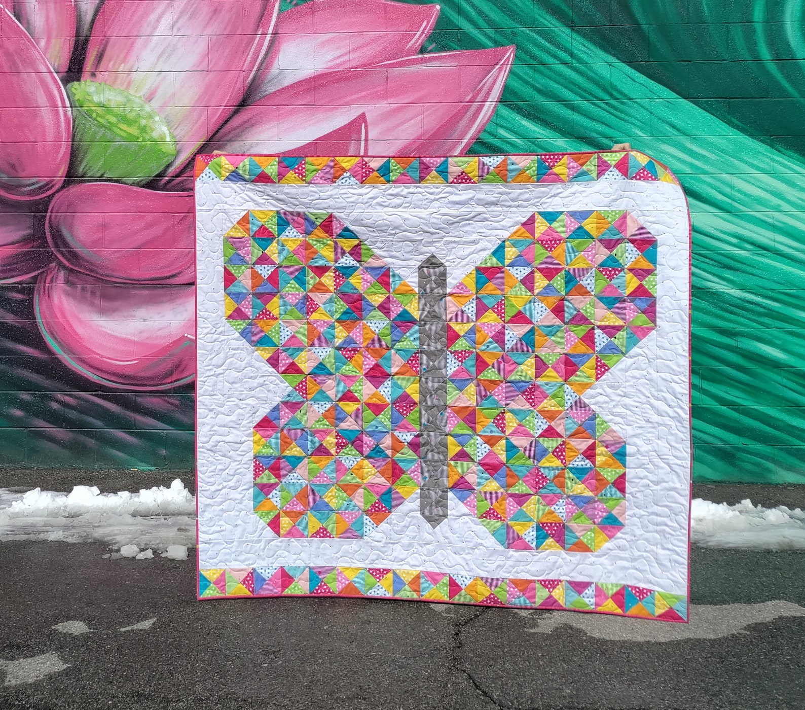 PAPER Flutterfly Quilt Pattern by Slice of Pi Quilts [fat Quarter and ...