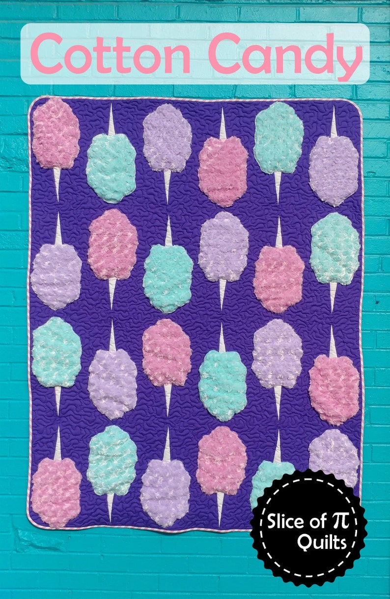 PAPER Cotton Candy Quilt Pattern by Slice of Pi Quilts image 1