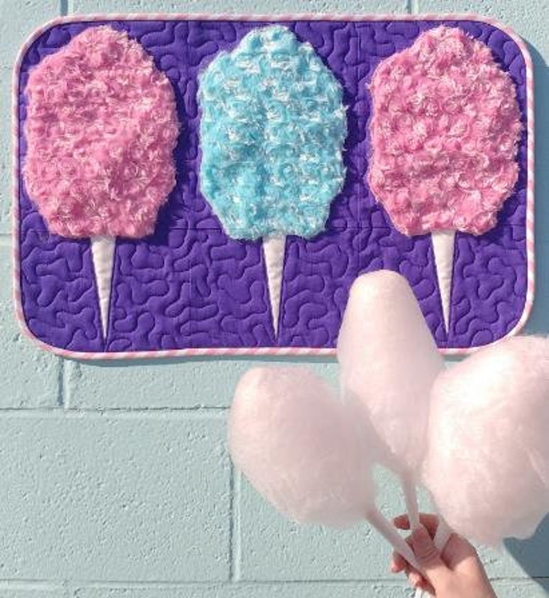 PAPER Cotton Candy Quilt Pattern by Slice of Pi Quilts Etsy