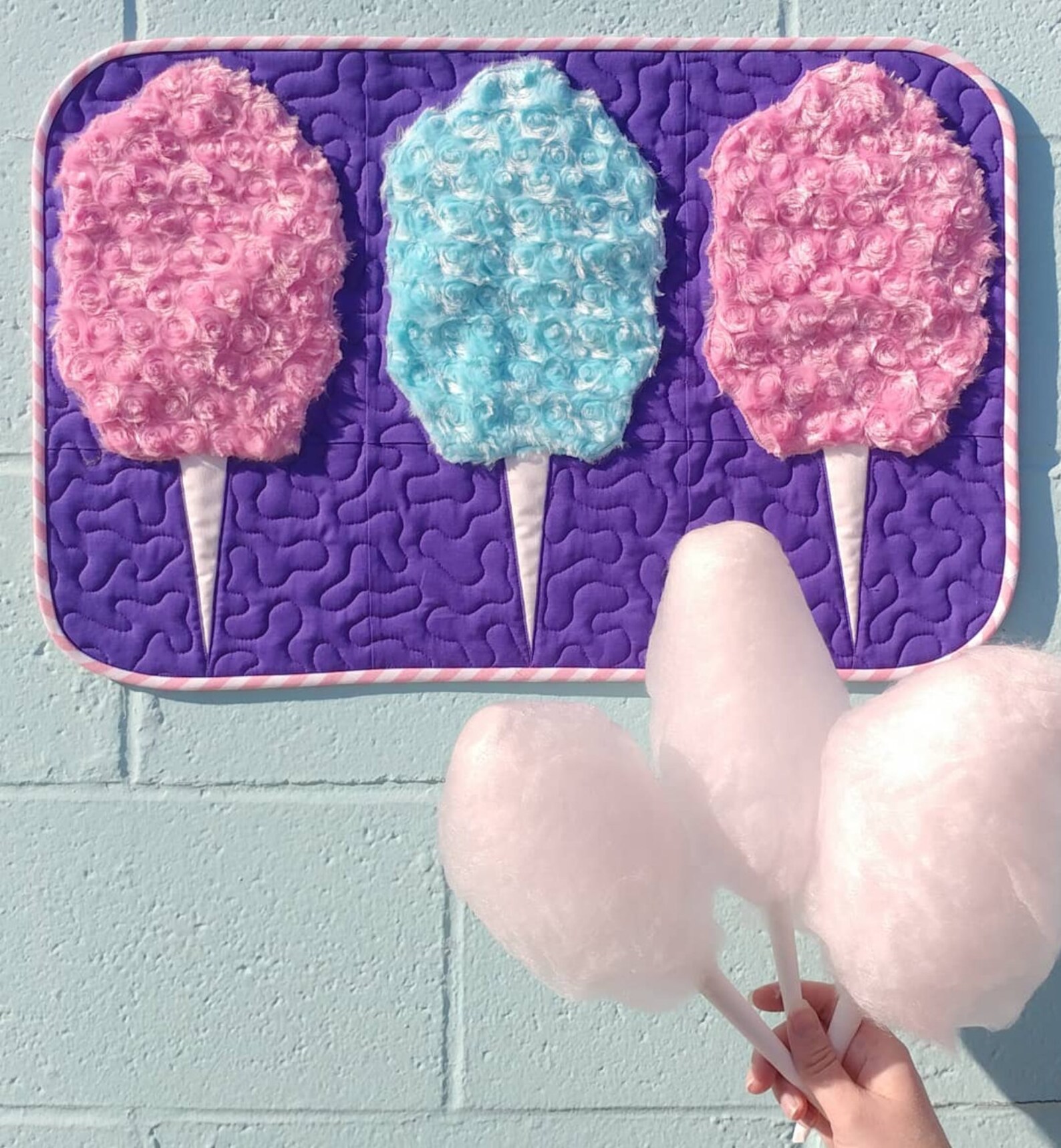 PDF Cotton Candy Quilt Pattern Digital Download by Slice of Pi Etsy