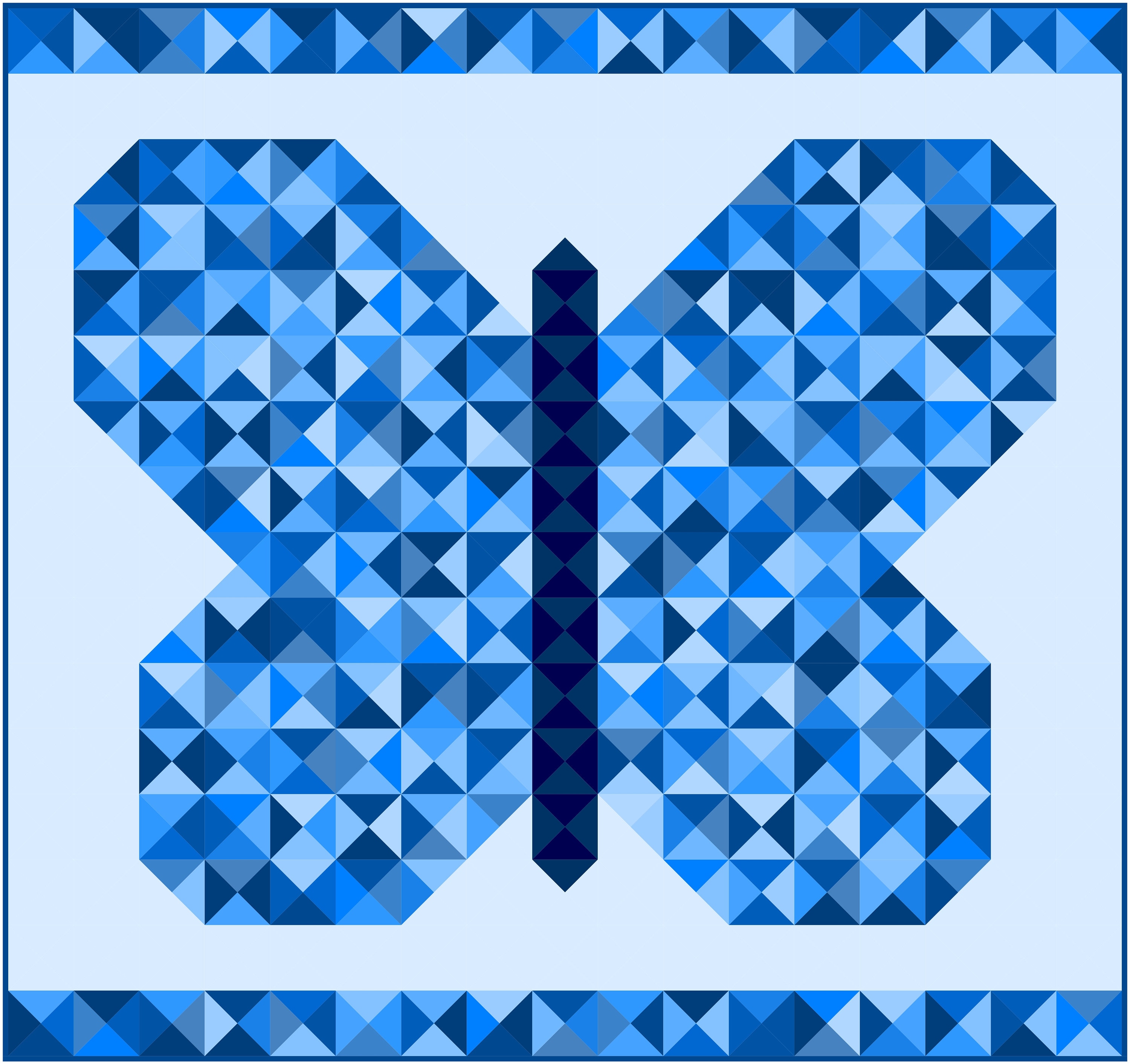 PDF Flutterfly Quilt Pattern Digital Download by Slice of Pi Etsy Canada