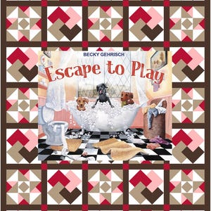 Escape to Play Quilt Kit [quilt pattern in the book Storybook Quilts]