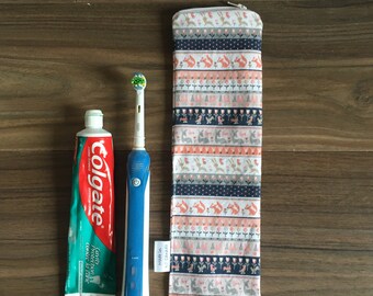 Washable Reusable Electric Toothbrush Case