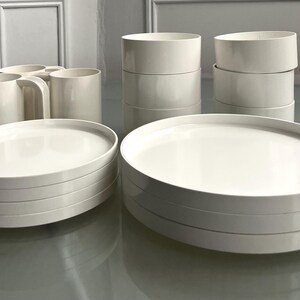 Vintage MCM Heller Vignelli melaminporslin.