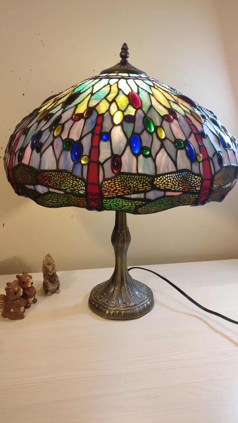 glass table lamp shades only