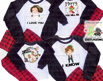star wars pajamas christmas