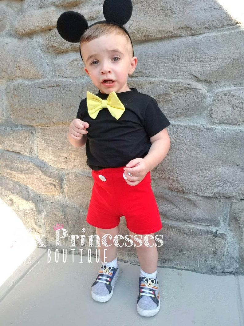 Mickey /& Minnie Sibling Sets Disney Dress Outfit Costume Girls Boys Sensory Friendly Soft Disneyland Princess Cruise Disneyworld mouse