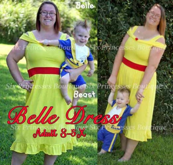 Adult Size Mommy Disney Princess Dress 