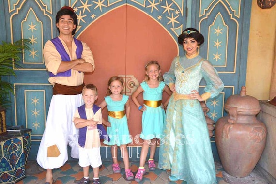 Birthday Princess Dress Jasmine Aladdin 