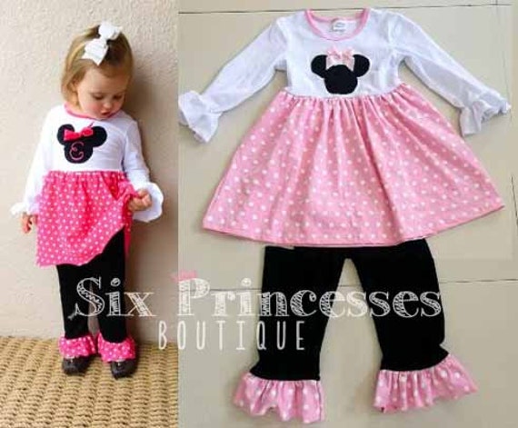 Mini mouse princess outfit first second third fourth fifth birthday