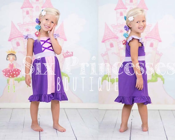 Birthday Princess Dress Rapunzel 
