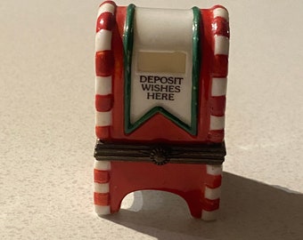 Santa letter trinket box