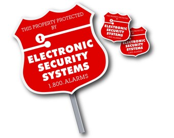 Fake Home Security - Etsy