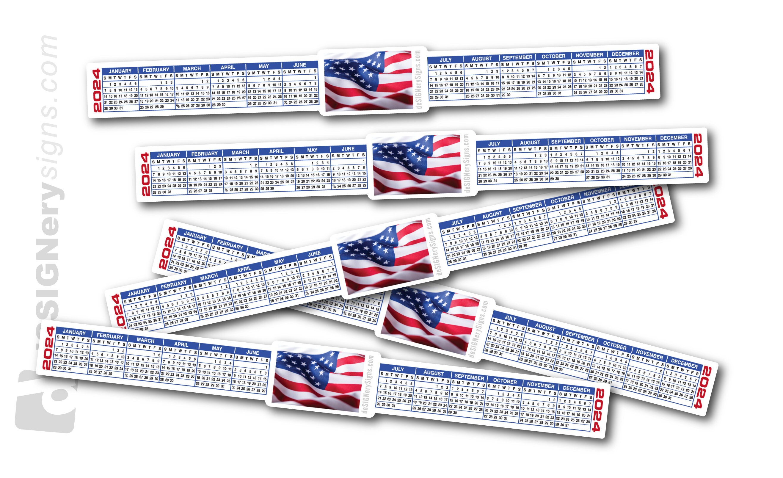 Monitor Calendar Strips 2025 Fanny Suzann