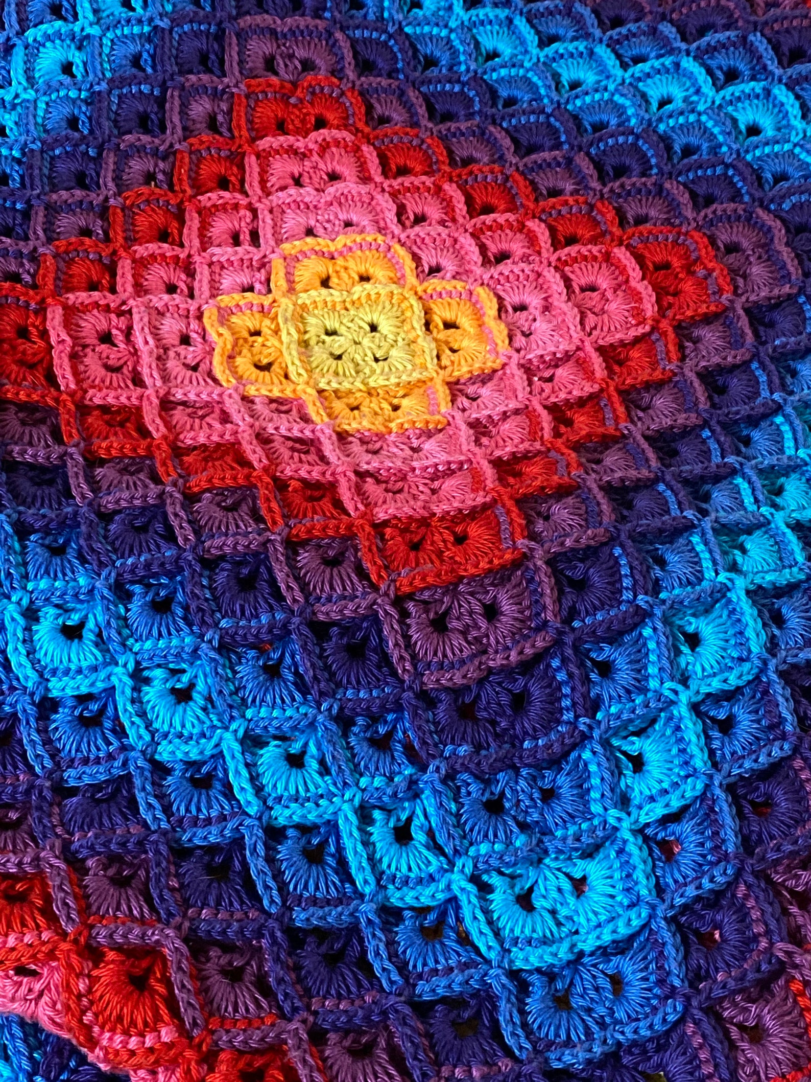 Over the Rainbow Afghan PDF Pattern Only Etsy Canada