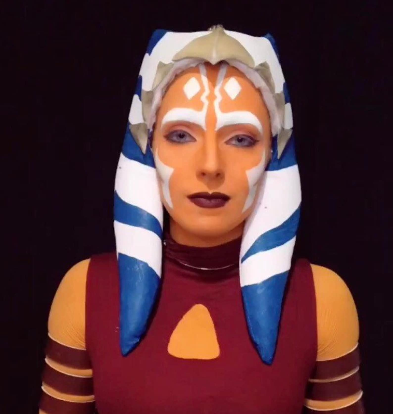 Ahsoka Tano Clone Wars Foam Headpiece Pattern Etsy