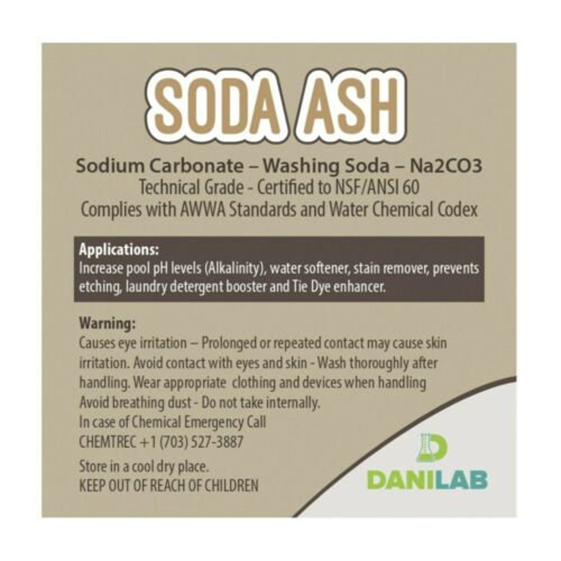 Sodium Carbonate Pure soda Ash Ph Increase Soap. Washing Etsy