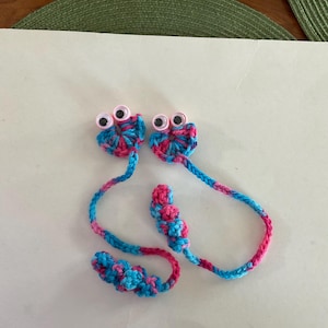 Crocheted Stingray Bookmarks ,Amigurumi Plush Friend