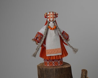 Motanka Handmade Ukrainian Ethnic Folk Traditional  Doll Unique decorative gift with meaning for her, Gift for Family, OOAK