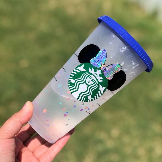 DISNEY CONFETTI CUP Disney Starbucks Cup Disney Cup Etsy