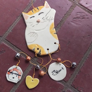 Lucky Cat Wind Chime image 1