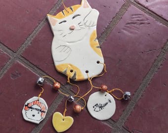 Lucky Cat Wind Chime